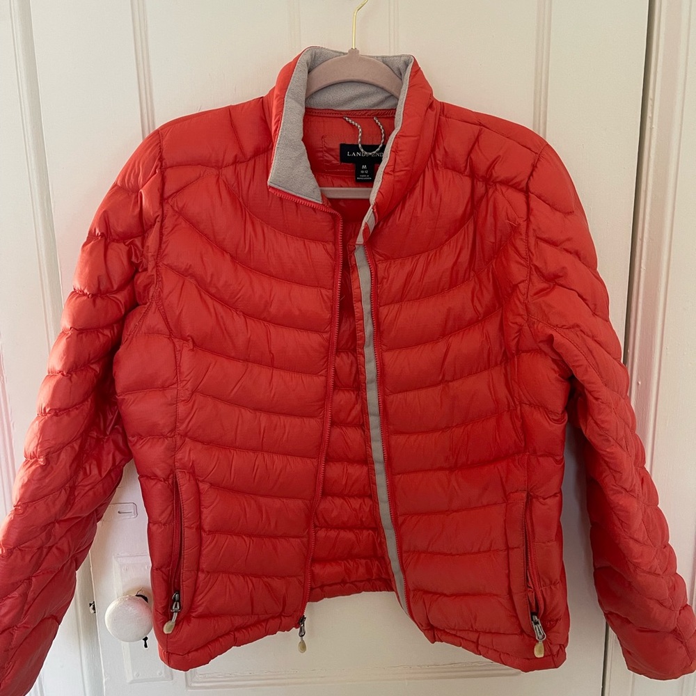 Lands End puffer jacket
